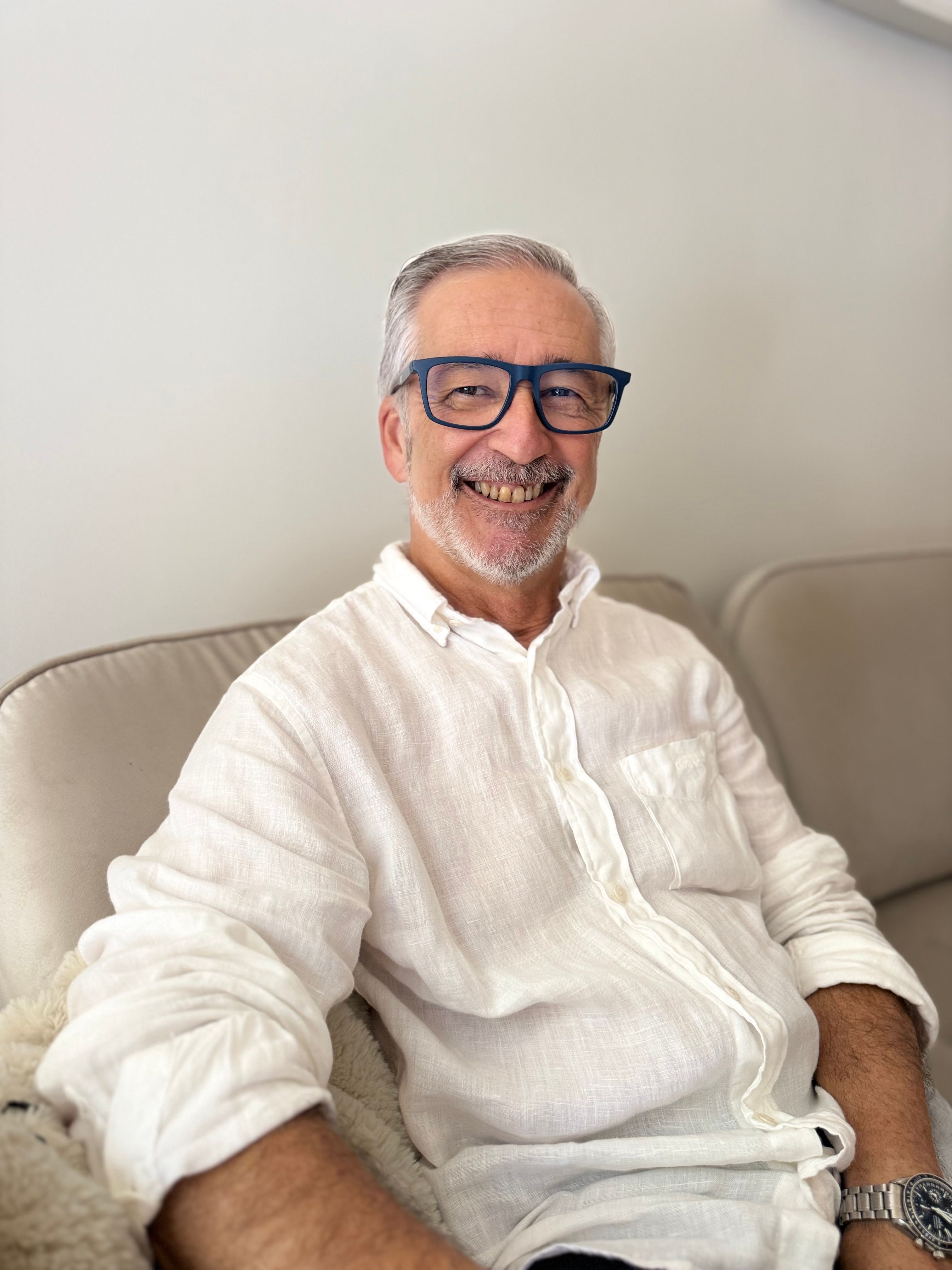 German Lopez, portrait at the Armony Architects studio.