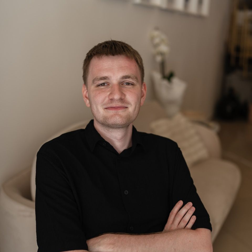Krzysztof Adamczyk, portrait at the Armony Architects studio.